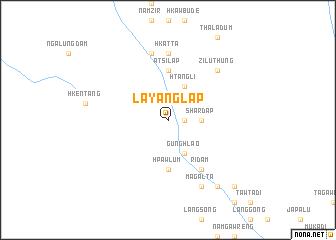 map of Layanglap