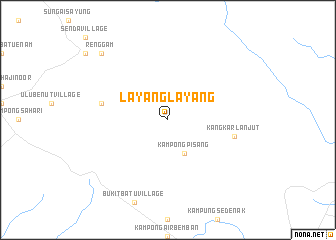 map of Layang-Layang