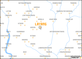 map of Layang