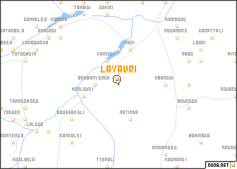 map of Layavri