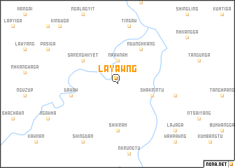 map of Layawng