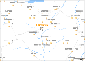 map of La Yaya