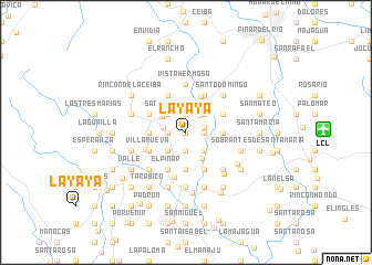 map of La Yaya