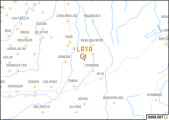 map of Laya