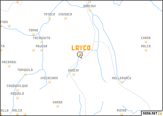 map of Layco