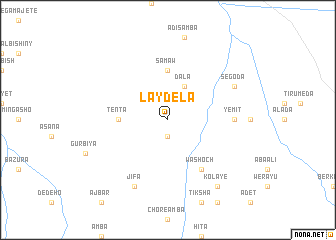 map of Laydela