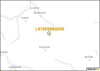 map of La Yerbabuena