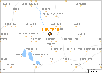 map of La Yerba