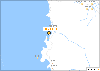 map of Layeun