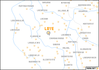 map of La Ye