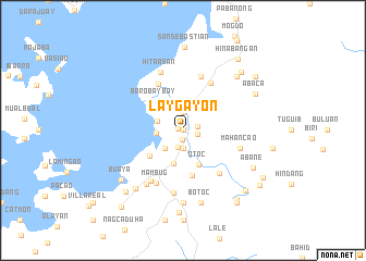 map of Laygayon