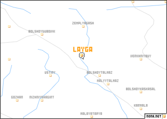 map of Layga