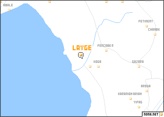 map of Laygē