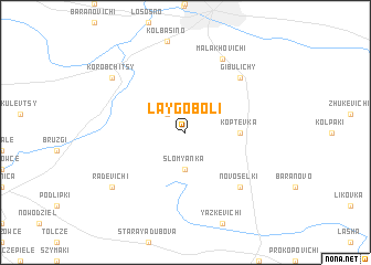 map of Laygoboli