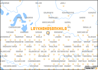 map of Laykha Hāsankhila