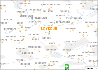 map of Laykovo