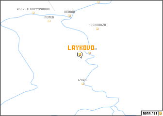 map of Laykovo