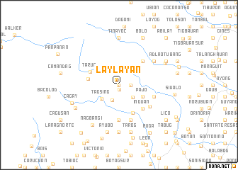 map of Laylayan