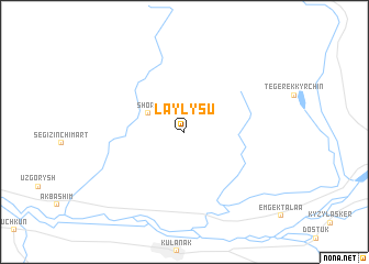 map of Laylysu