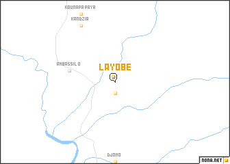 map of Layobe