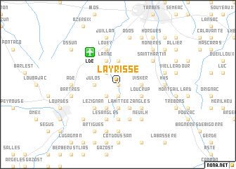 map of Layrisse