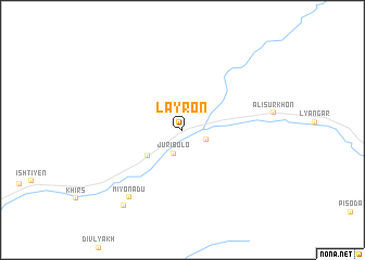 map of Layron