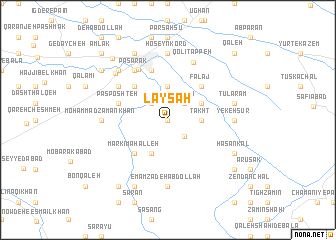 map of Laysah