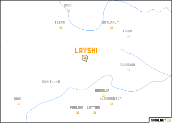 map of Layshi