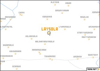 map of Laysola