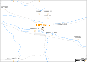 map of Lay-Tala