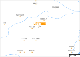 map of Layting