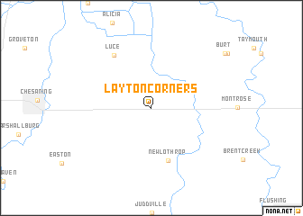 map of Layton Corners