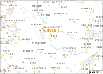 map of Layton