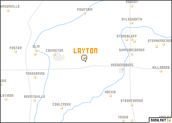 map of Layton