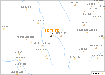 map of La Yuca