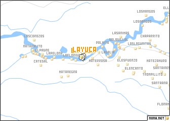 map of La Yuca