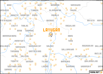 map of Layugan