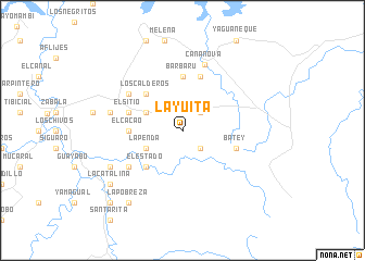 map of La Yuita