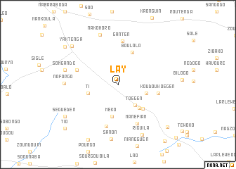 map of Lay