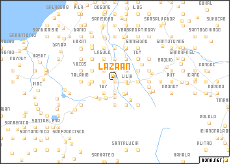 map of Lazaan
