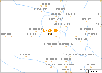 map of Lazaina