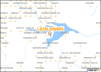 map of Lazalo Mwape