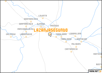 map of La Zanja Segundo