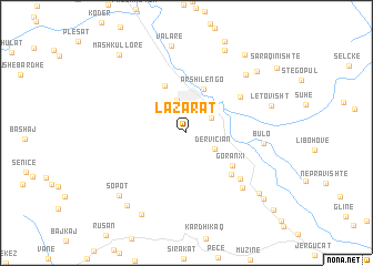 map of Lazarat