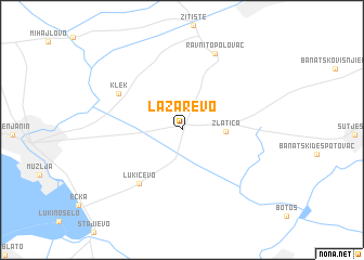 map of Lazarevo