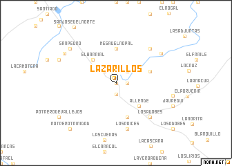 map of Lazarillos
