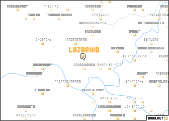 map of Lazarivo