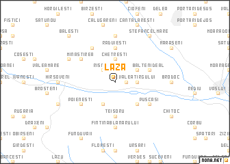 map of Laza