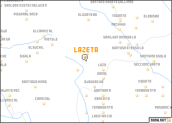 map of La Zeta