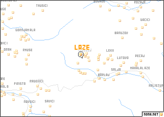 map of Laze